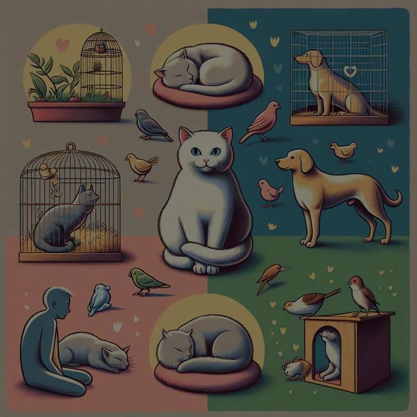 Quels sont les bénéfices et risques de la cohabitation entre chats et autres animaux domestiques ?